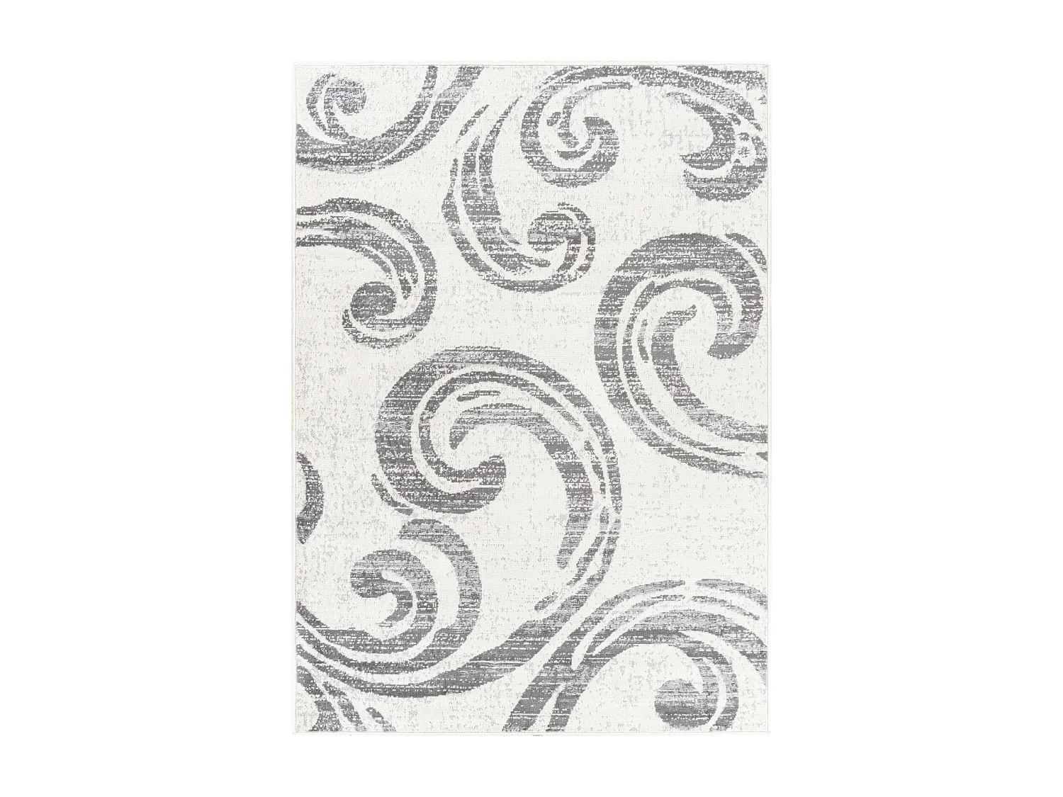 Tappeto Scandinavo Moderno - Bianco/Grigio - 152x213cm - MARGARET