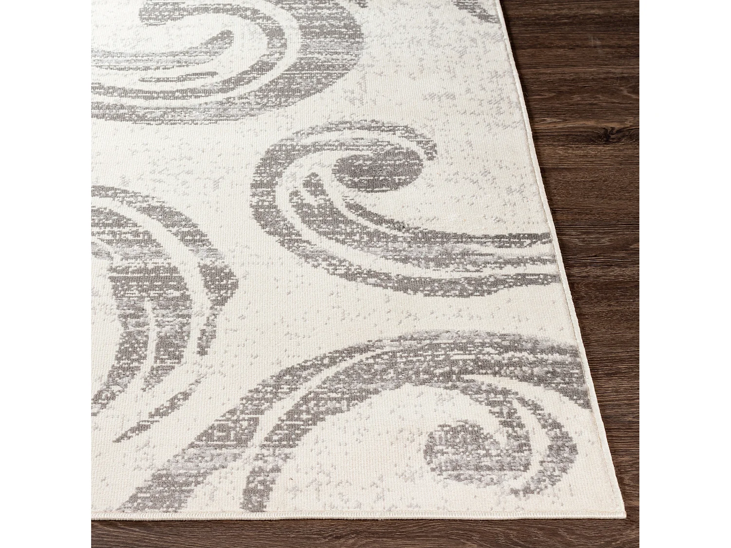 Tappeto Scandinavo Moderno - Bianco/Grigio - 152x213cm - MARGARET