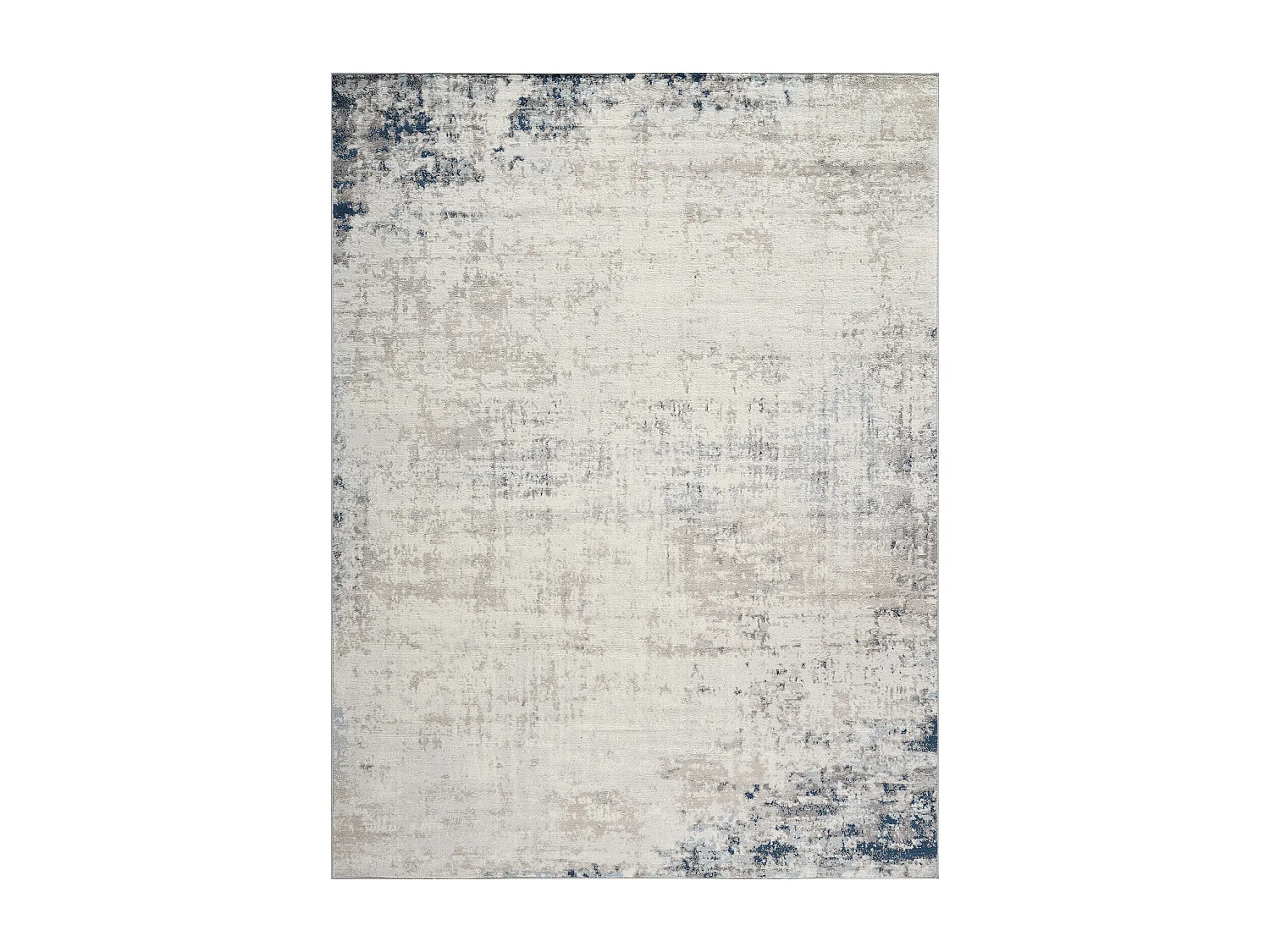 Modern Abstract Tapijt - Grijs/Blauw - 200x275cm - ALIX