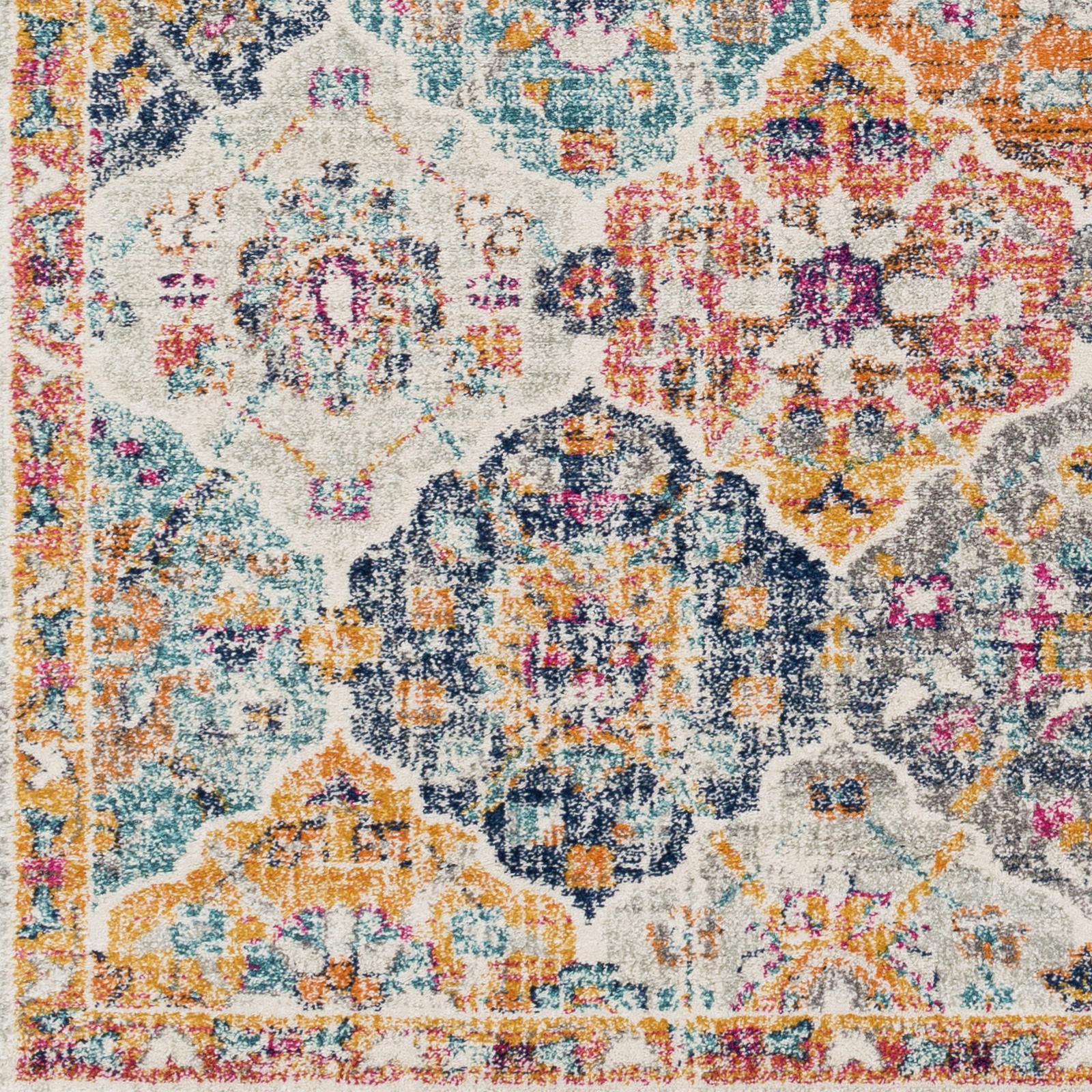 SURYA - Tapis Vintage Oriental LOU - 200x275cm - Multicolore