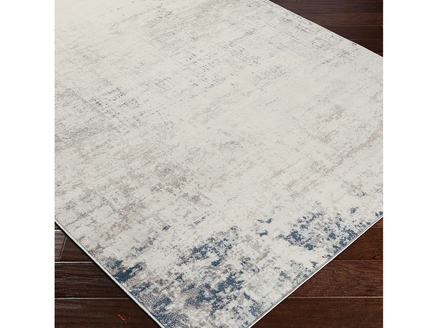 Modern Abstract Tapijt - Grijs/Blauw - 160x215cm - ALIX