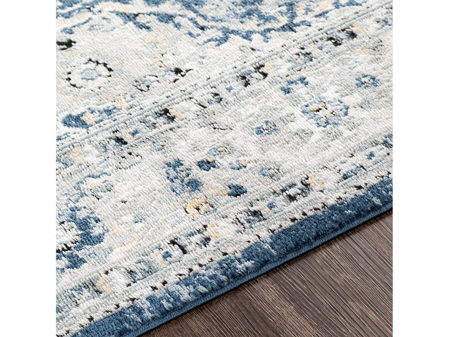 Vintage Oosters Tapijt - Blauw/Grijs - 160x220cm - PETRA