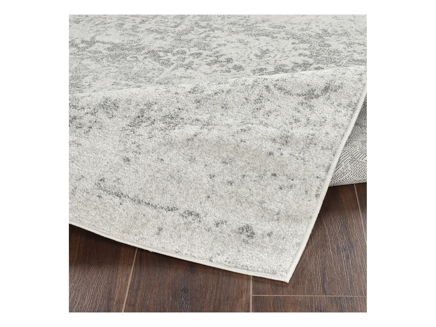 Vintage Oosters Tapijt - Grijs/Wit - 160x220cm - JULIETTE