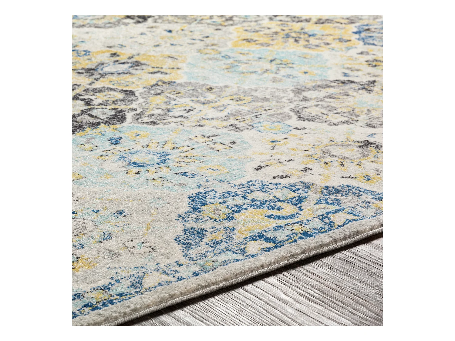 Vintage Oosters Tapijt - Meerkleurig/Blauw - 160x220cm - INES