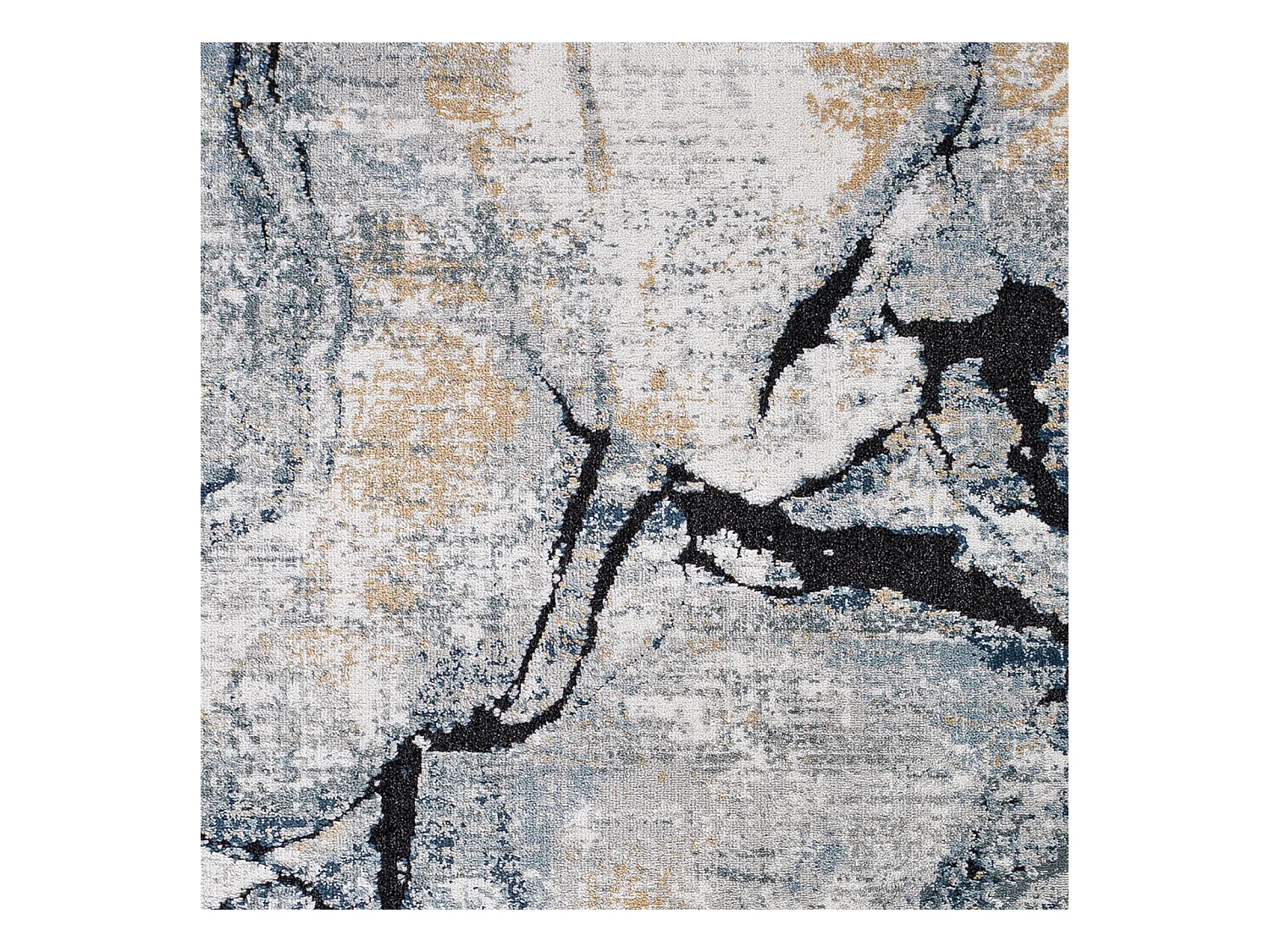 Modern Abstract Tapijt - Ivoor/Grijs - 200x275cm - LYNA