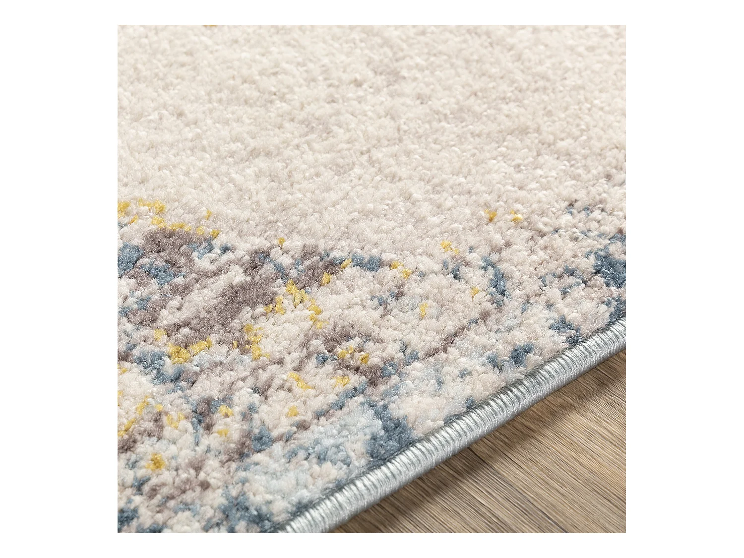 Tapis Vintage Oriental - Gris/Jaune - 160x213cm - SUN