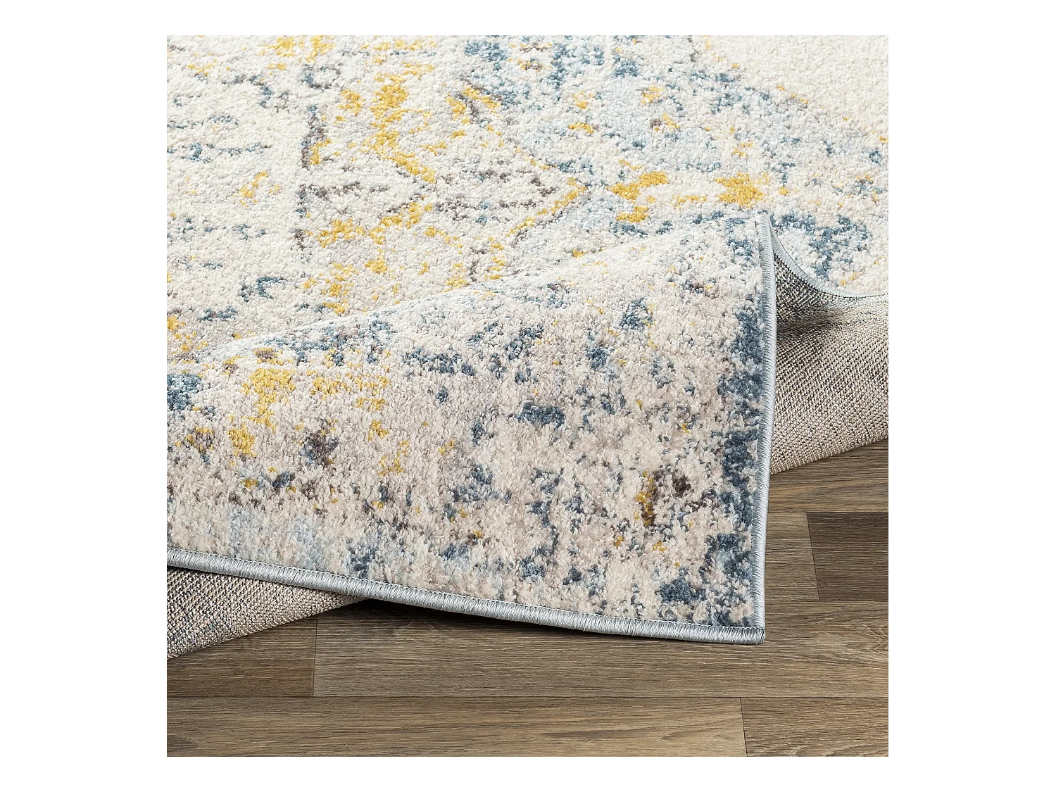 Tapis Vintage Oriental - Gris/Jaune - 160x213cm - SUN