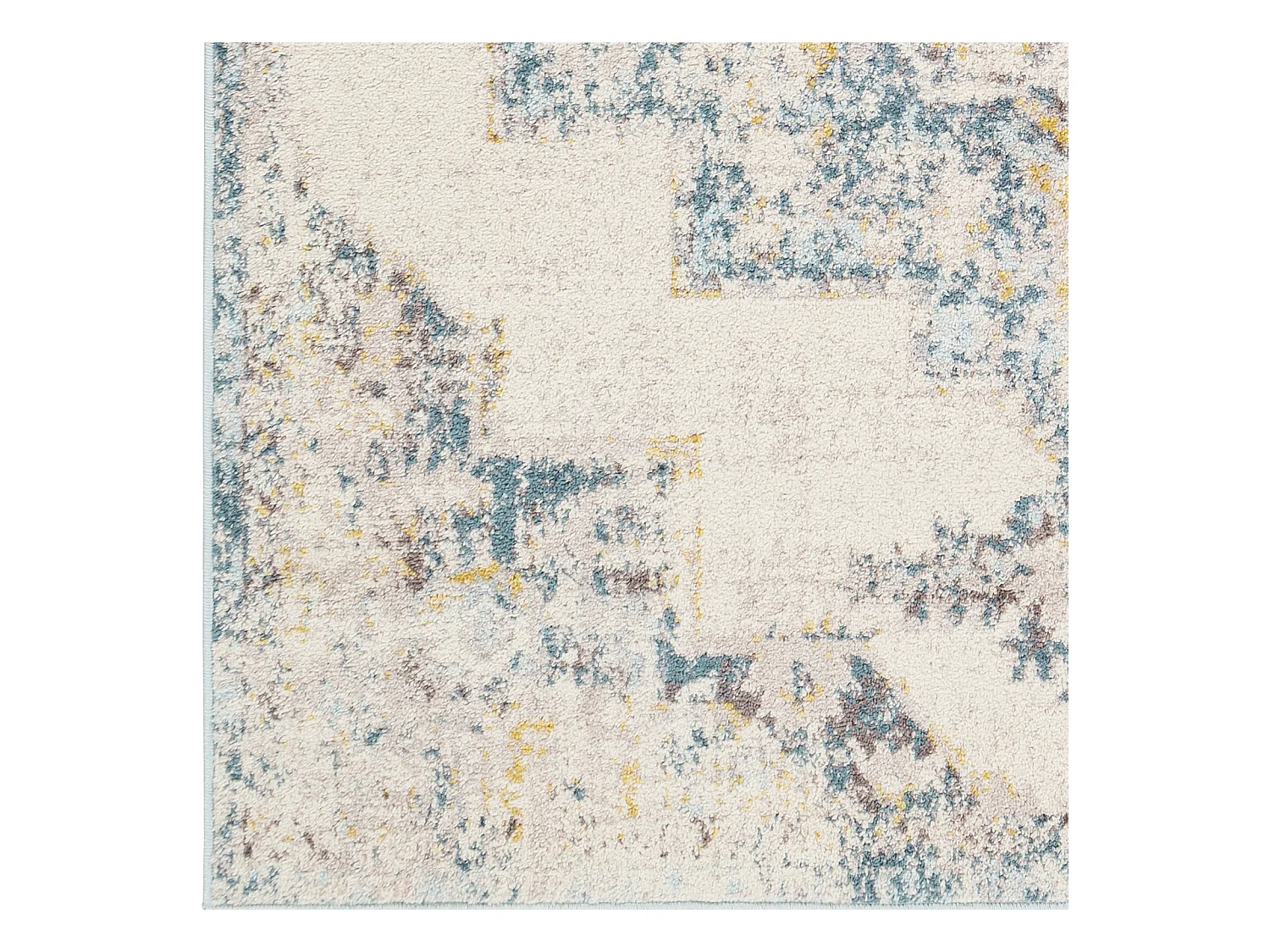Tapis Vintage Oriental - Gris/Jaune - 160x213cm - SUN