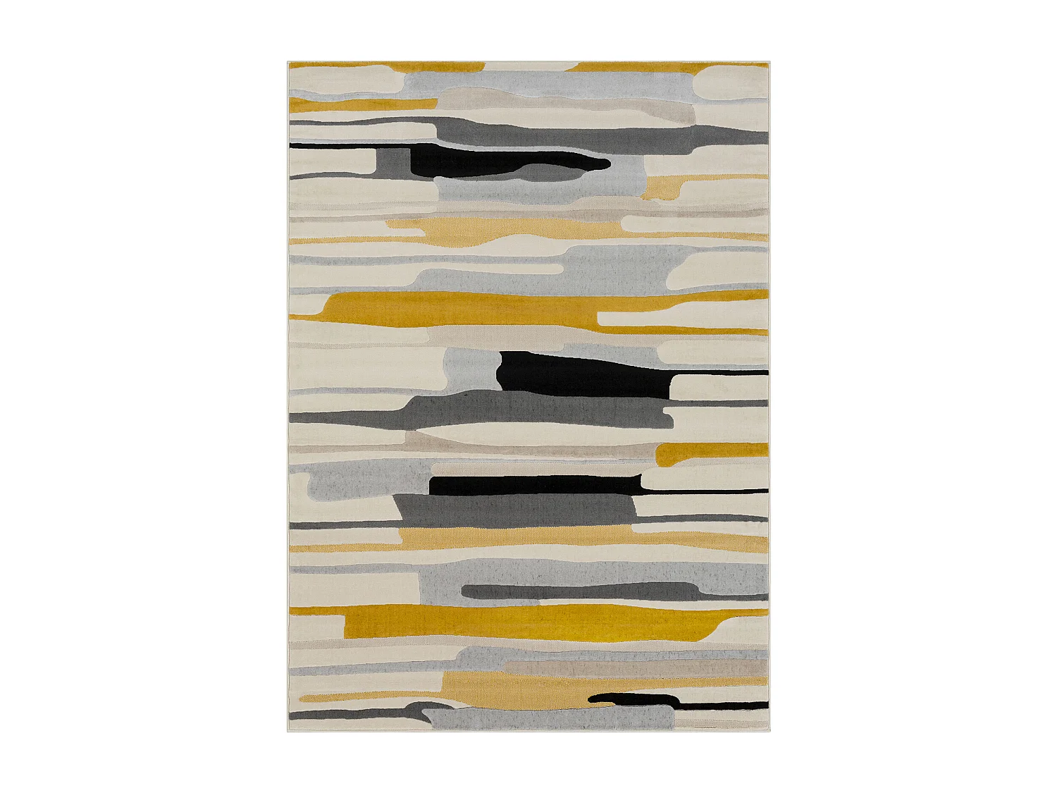 Alfombra Escandinava Moderna - Multicolor/Gris - 200x275cm - ANAIS