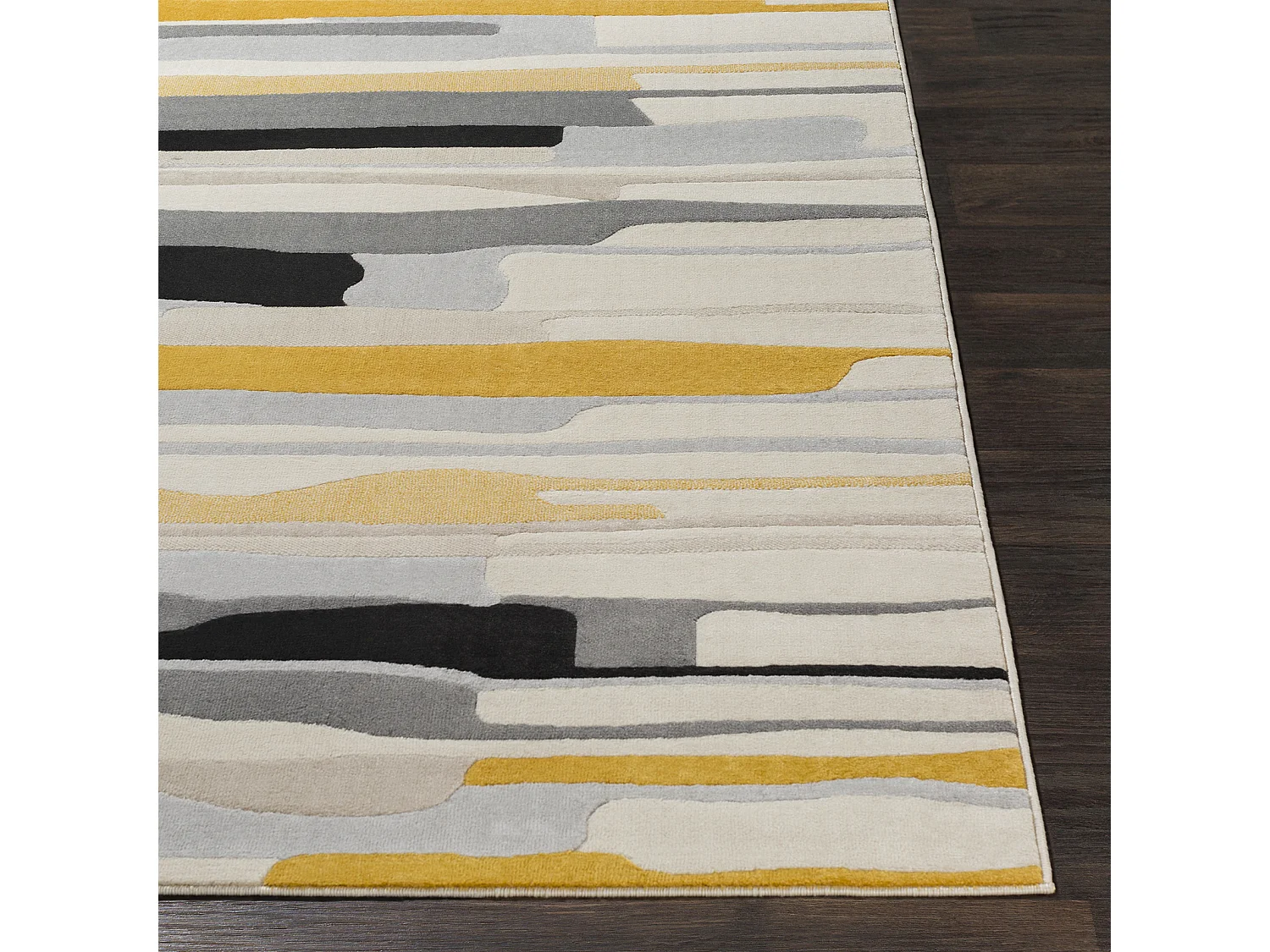 Alfombra Escandinava Moderna - Multicolor/Gris - 200x275cm - ANAIS