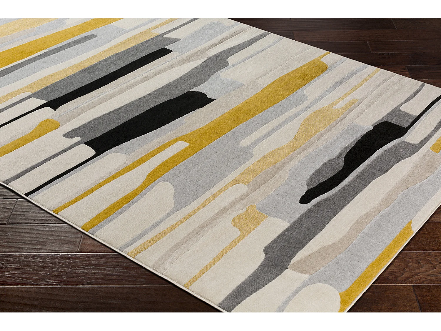 Alfombra Escandinava Moderna - Multicolor/Gris - 200x275cm - ANAIS