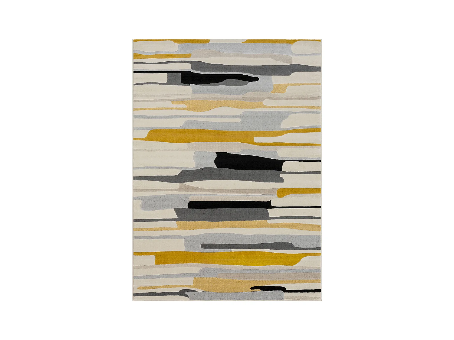 Tapis Scandinave Moderne - Multicolore/Gris - 200x275cm - ANAIS