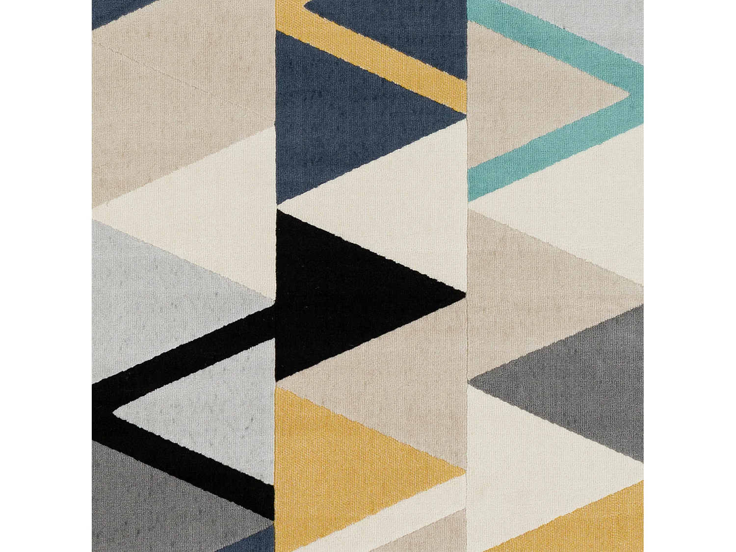 Tapis Scandinave Moderne - Multicolore/Gris - 120x170cm - DELANEY