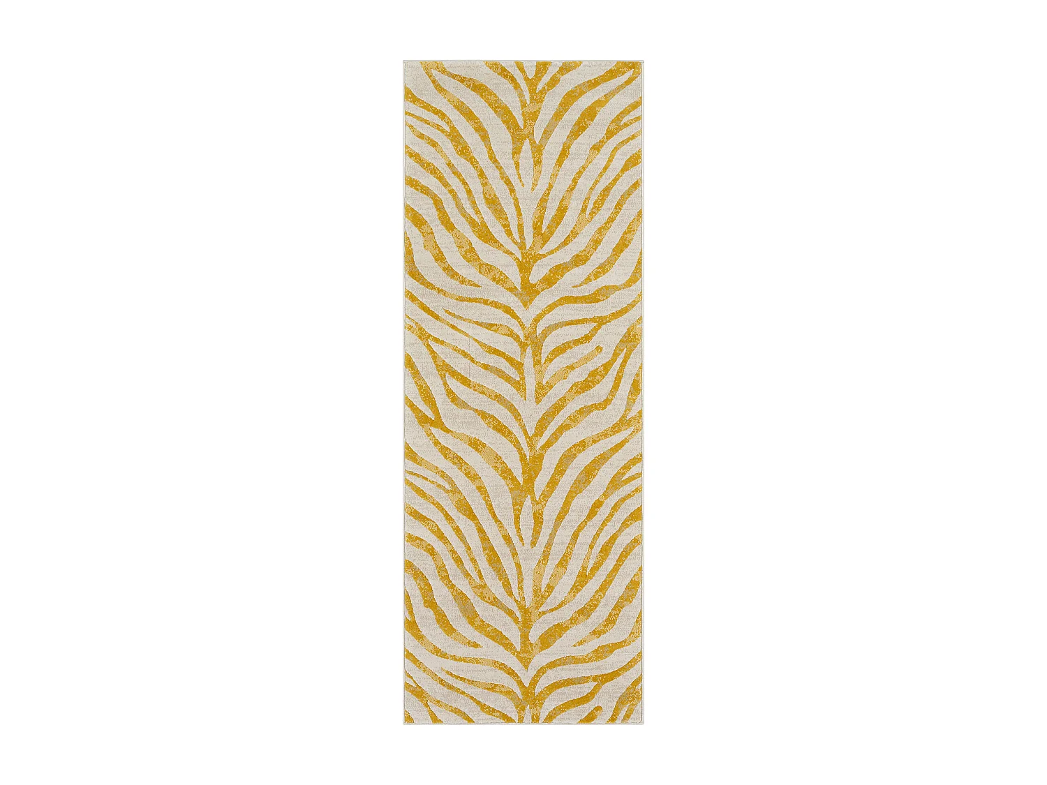 Boho Zebra Loper Gang - Geel/Beige - 80x220cm - CYBELE