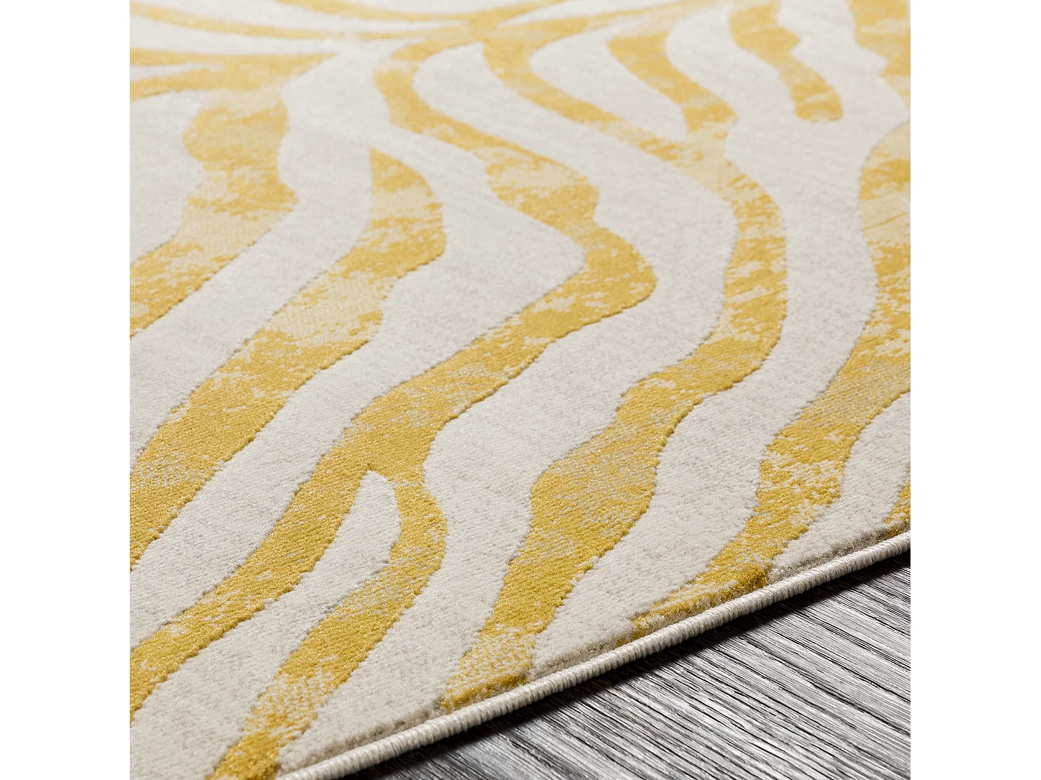 Boho Zebra Loper Gang - Geel/Beige - 80x220cm - CYBELE