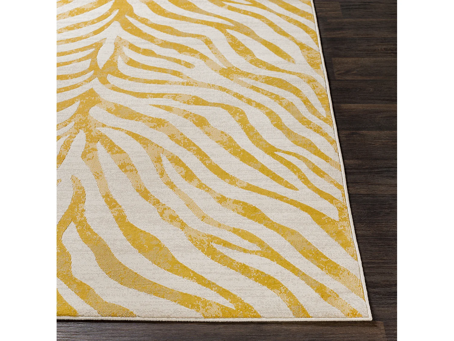 Boho Zebra Loper Gang - Geel/Beige - 80x220cm - CYBELE