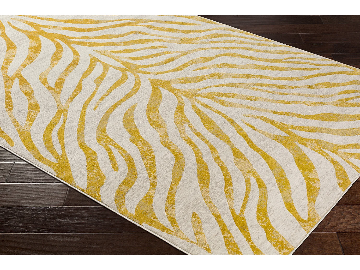 Boho Zebra Loper Gang - Geel/Beige - 80x220cm - CYBELE