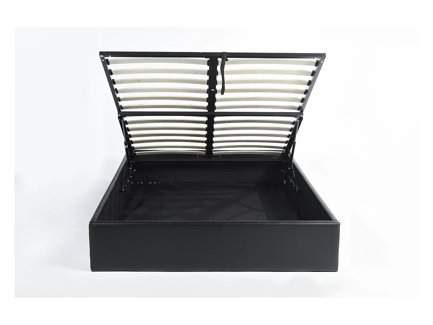 Lit coffre 140x190cm sans matelas,majesty