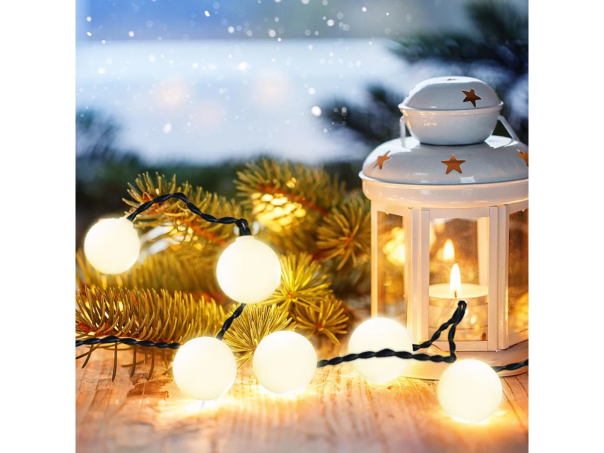 Grinalda solar 60LED BILLY