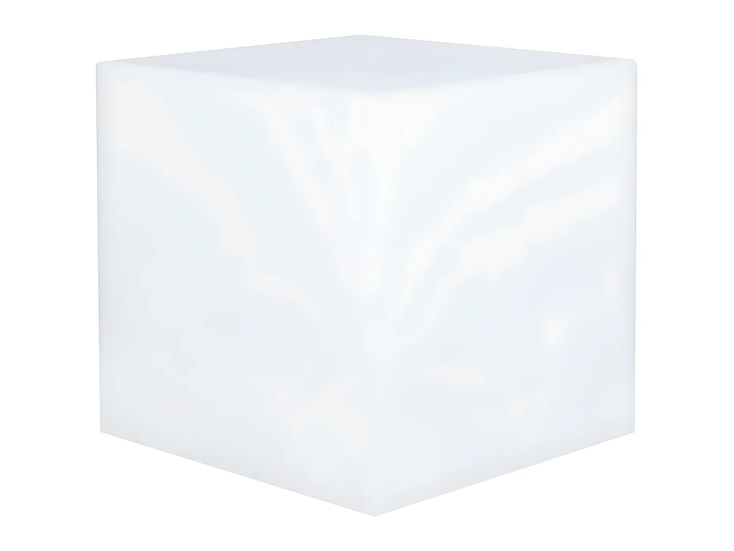 Cube lumineux sans fil LED multicolore CARRY Multicolore Polyéthylène H40CM