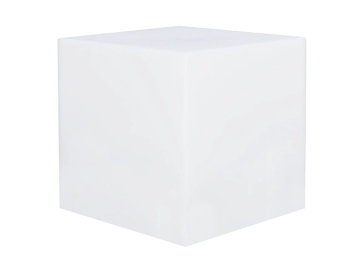 Cube lumineux sans fil multicolore CARRY H40cm