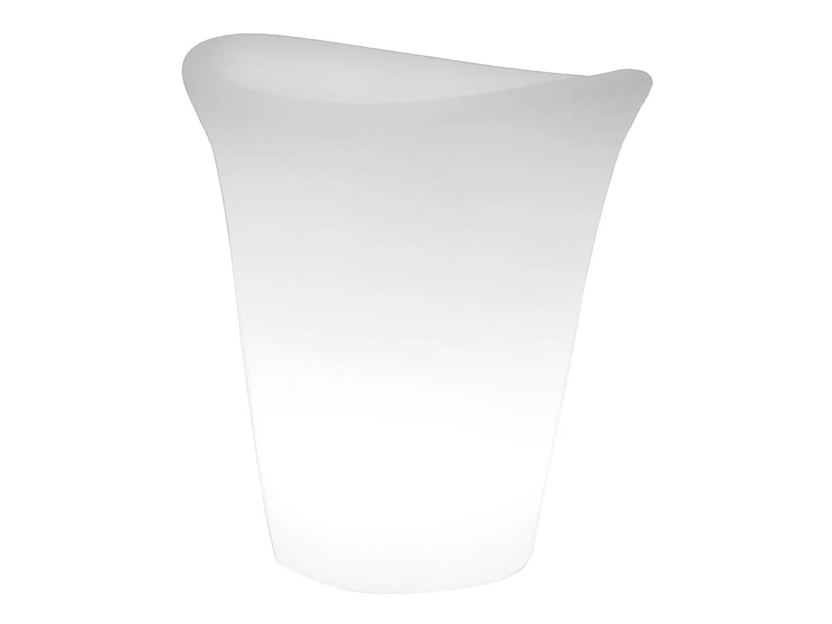Seau à champagne lumineux sans fil LED multicolore dimmable YUPPY H35cm avec télécommande
