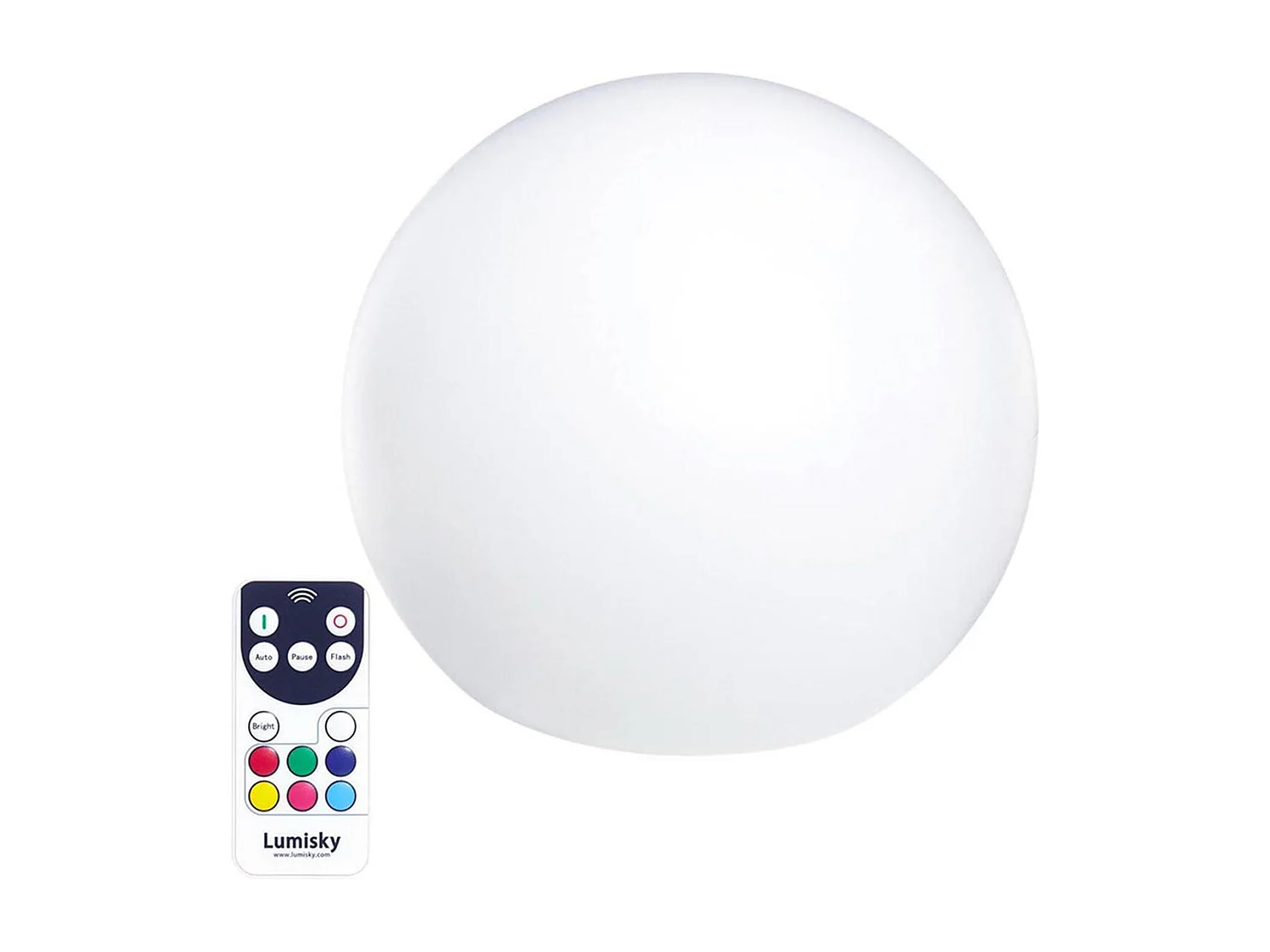 Boule lumineuse sans fil flottante BOBBY ∅60cm