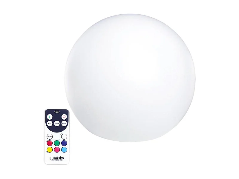 Bola de luz flutuante sem fios LED D50CM BOBBY