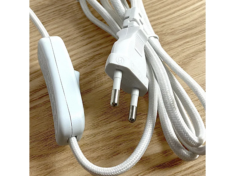 Applique murale / Lampe à poser en métal blanc - CARGO 1480