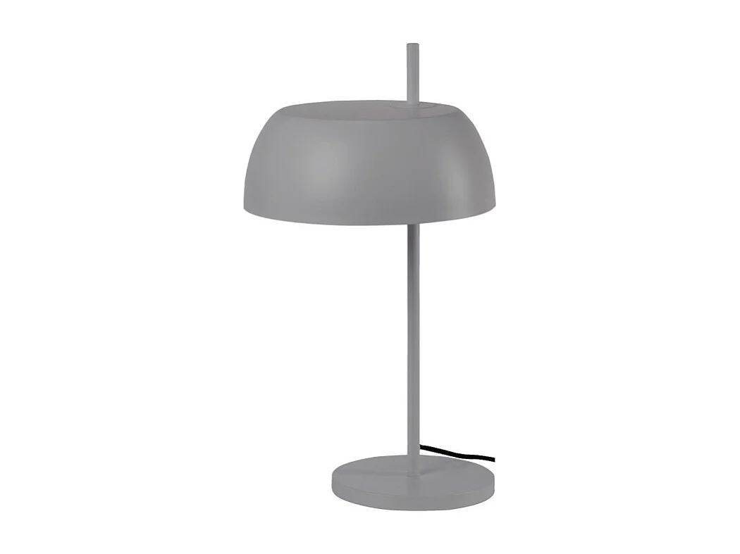 Lampe de bureau design métal gris 54 cm - POLY 5621