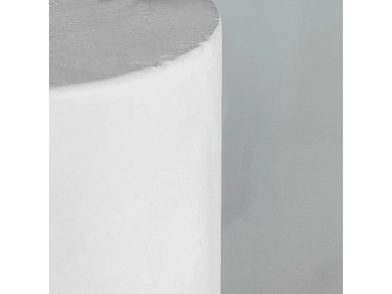 Suspension lumineuse ajustable en béton blanc - CALO 5225