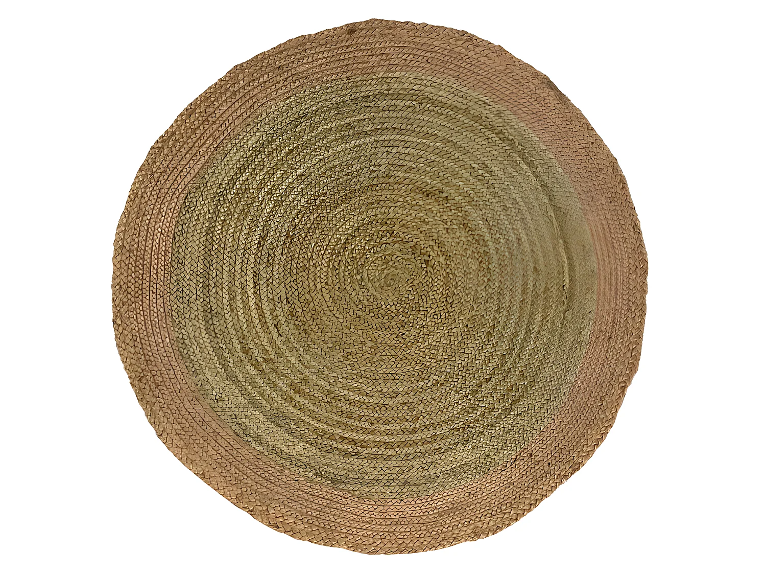 Tapis rond en jute naturelle beige D120 cm - LINE 3184