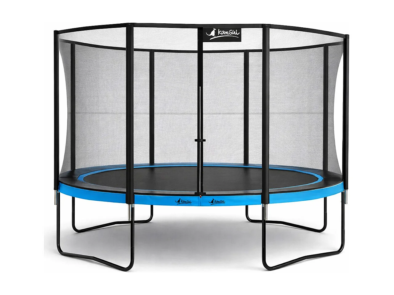 KANGUI Trampoline de jardin 365 cm + filet de sécurité - PUNCHI Bleu 360