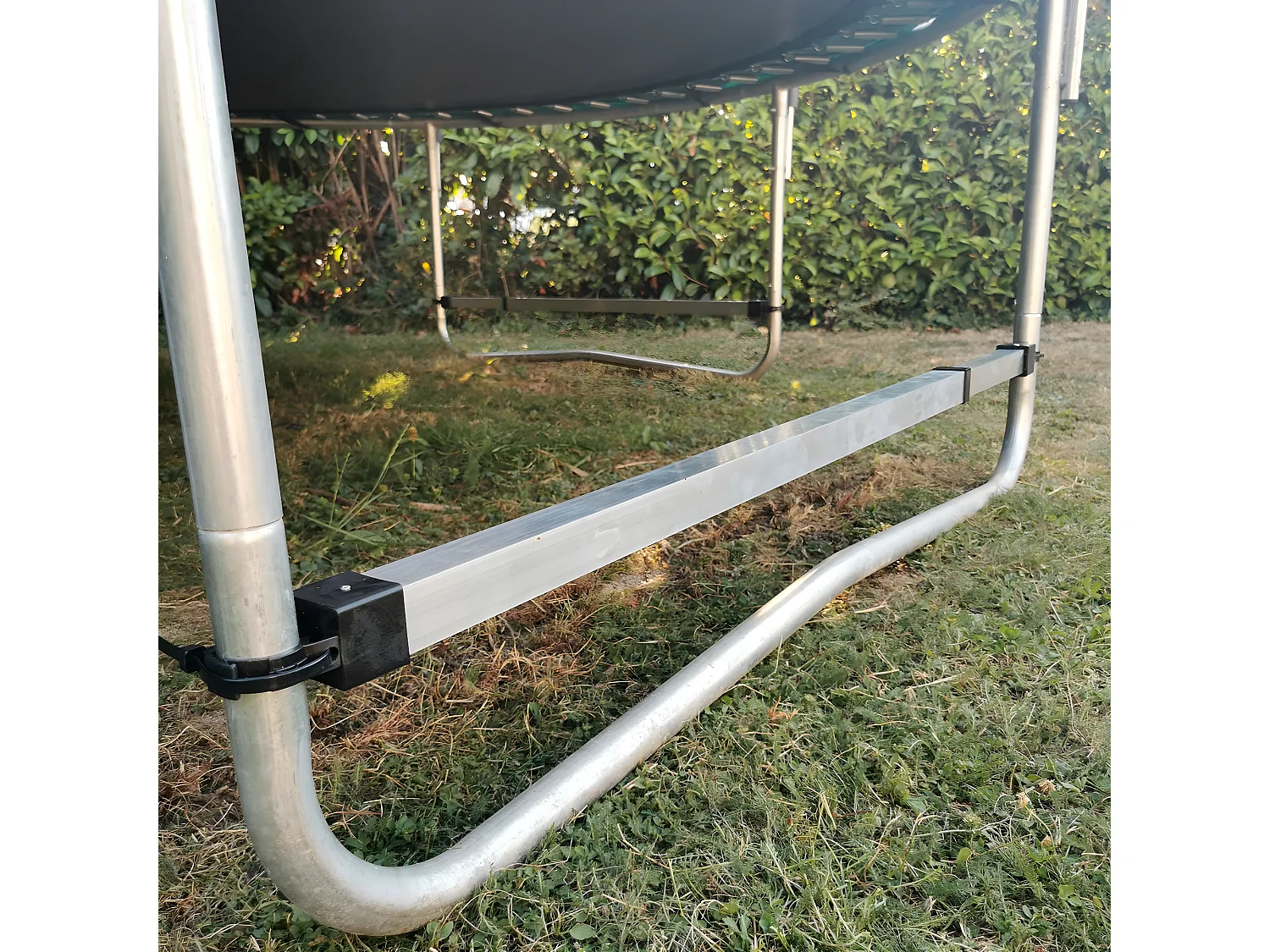 Lot de 4 barres réglables pour robot tondeuse pour trampolines