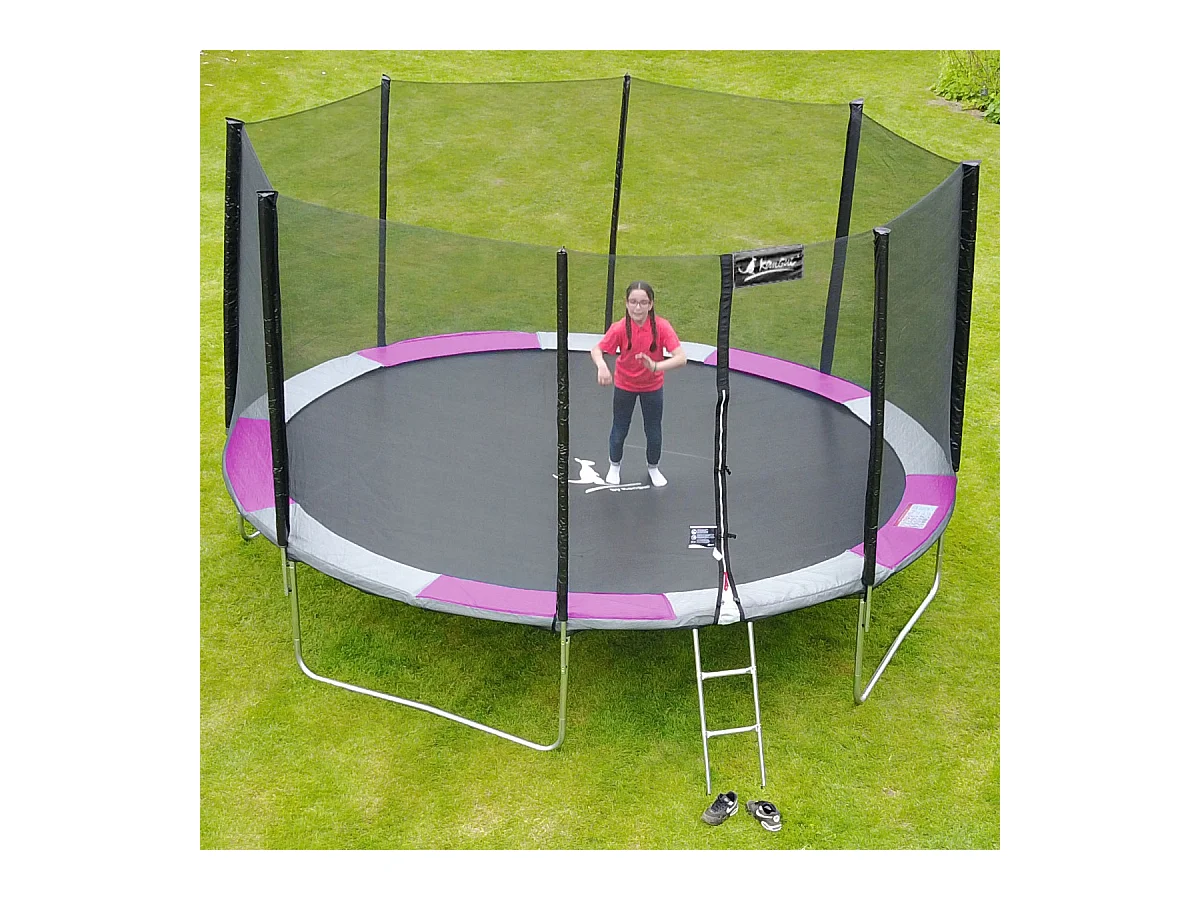 Kangui - Trampoline rond Ø250cm avec filet de sécurité - RALLI 250
