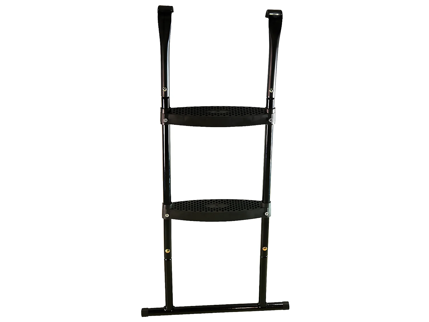 Kangui - Trampoline de jardin 365 cm + filet de sécurité + échelle JUMPI Vert/Noir 360