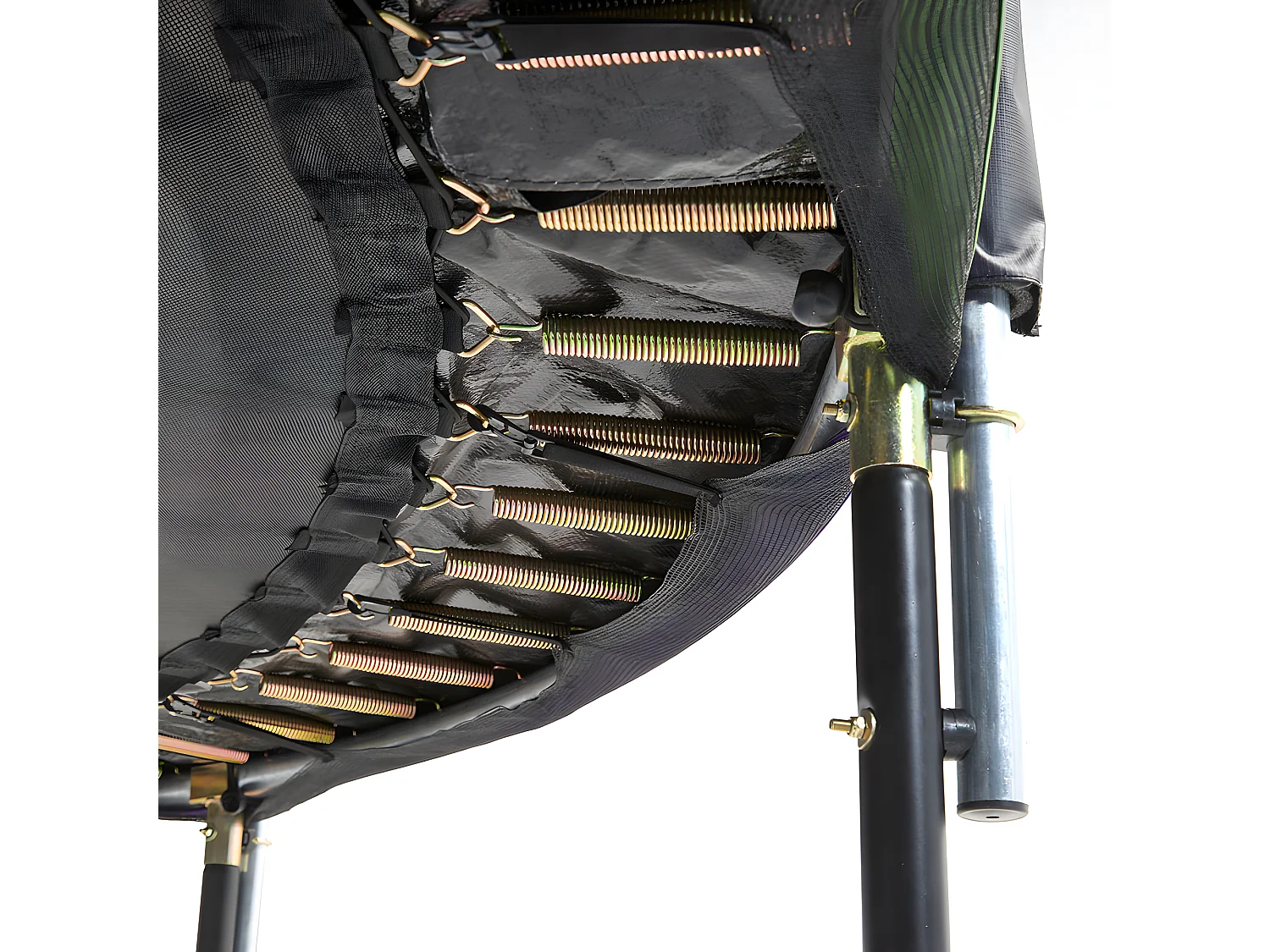 Kangui - Trampoline de jardin rond 305 cm + filet de sécurité | PUNCHI Vert 300