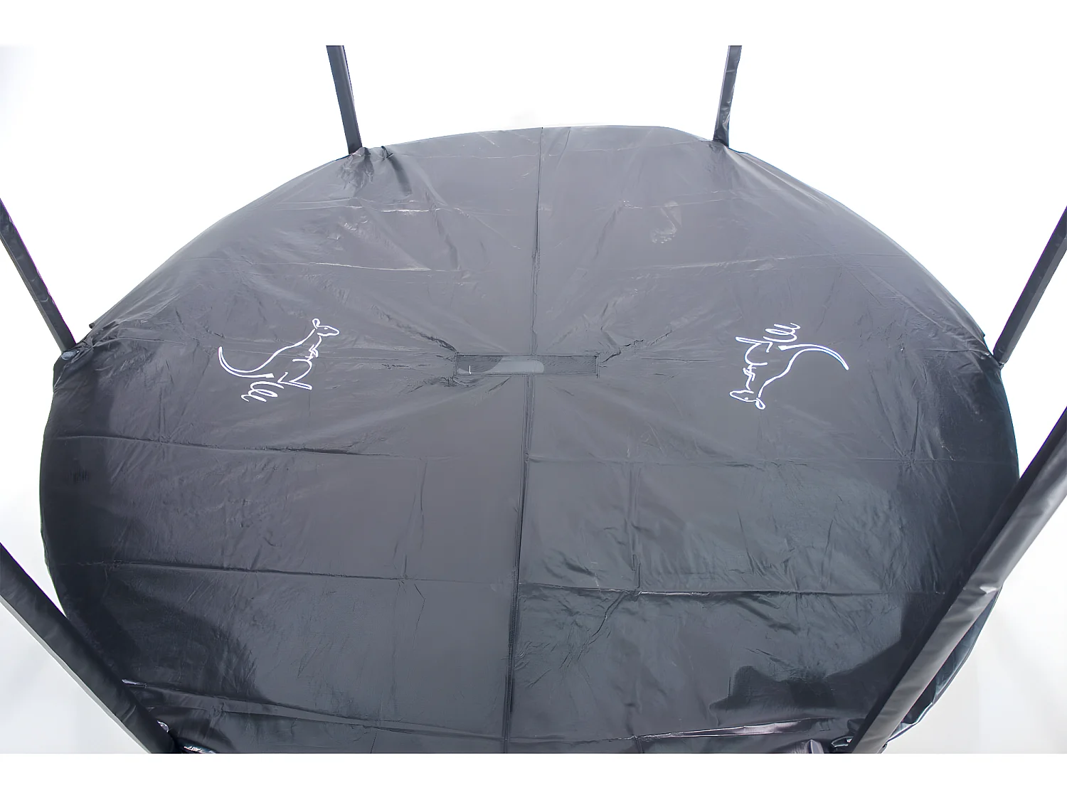 Kangui - Bâche de protection pour trampoline 430 en PVC noir