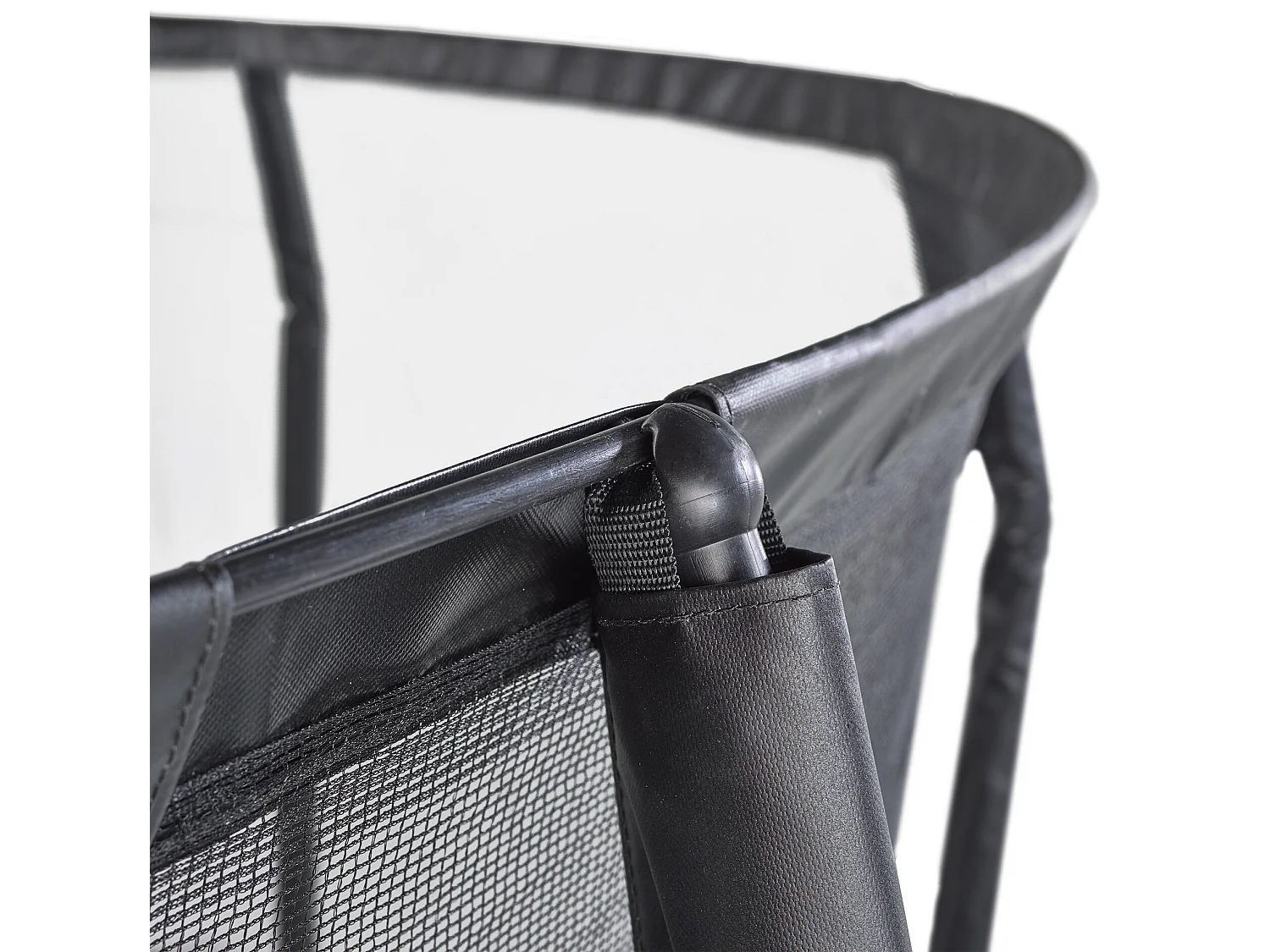 Kangui - Trampoline de jardin rond Ø366cm avec filet de sécurité + échelle - Fabrication européenne - Famili 360