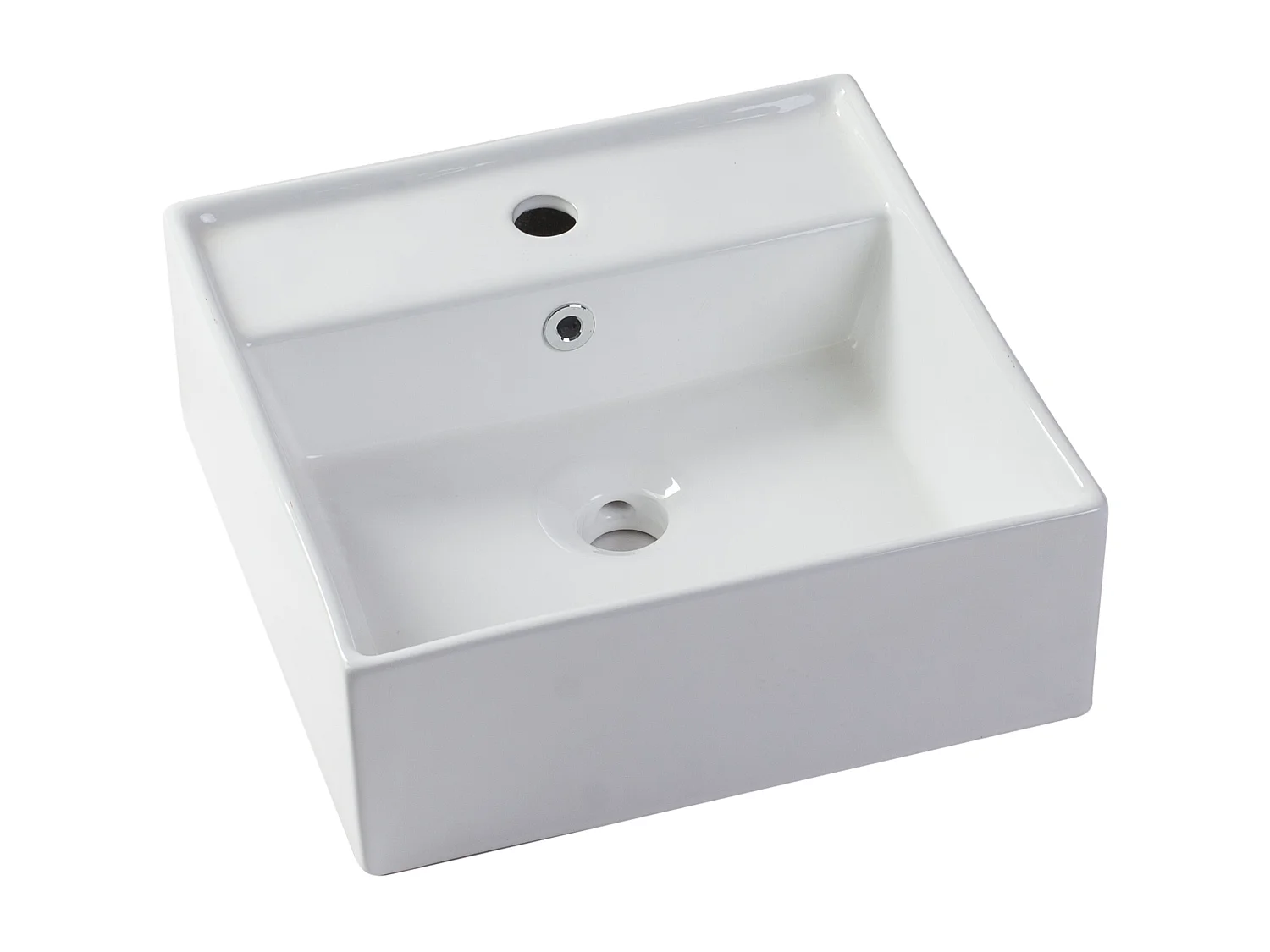 Mobile per bagno sospeso con scanalature e lavabo da appoggio e colonna 80 cm Nero - ZEVARA