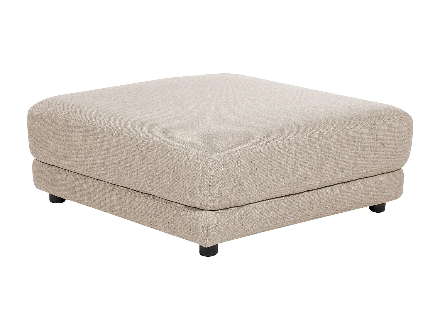 Sofa SIGTUNA Beżowy z otomaną dla 3 osób