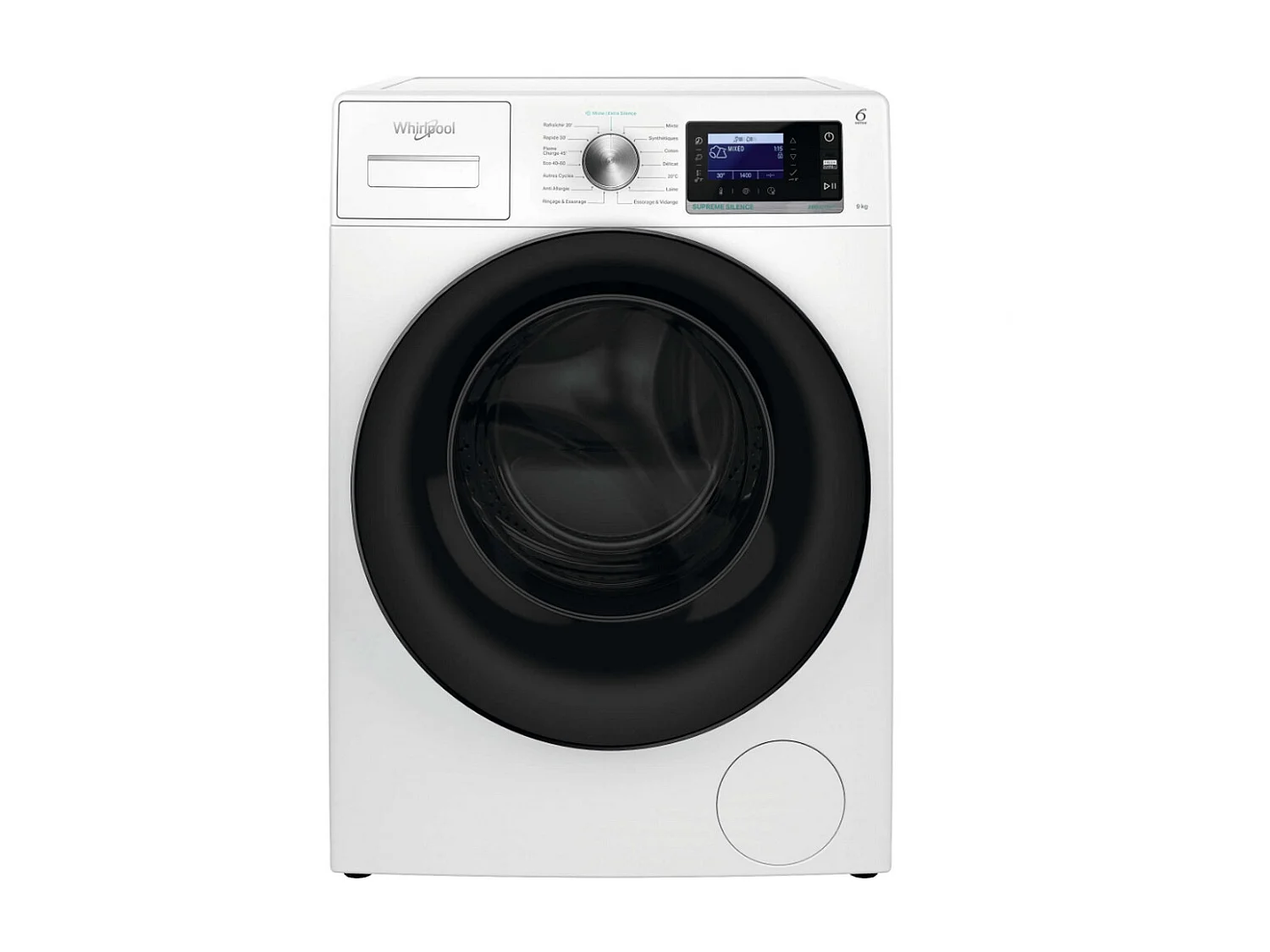Lave linge hublot Whirlpool W6W945WBFR