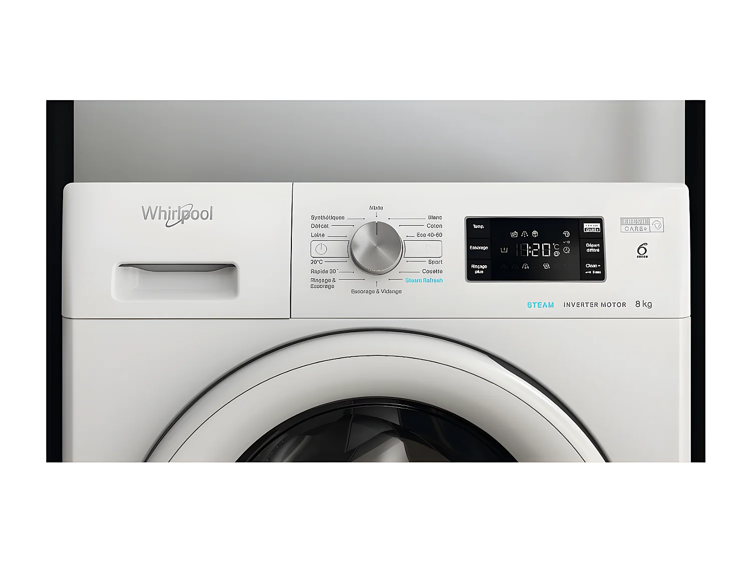 Lave-linge frontal WHIRLPOOL FFBS8469WVFR