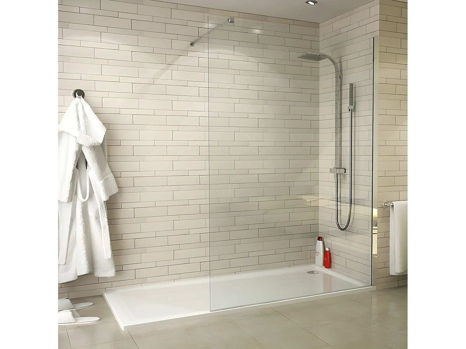 PAROI DE DOUCHE SINGLE - Paroi de douche - 120X200CM