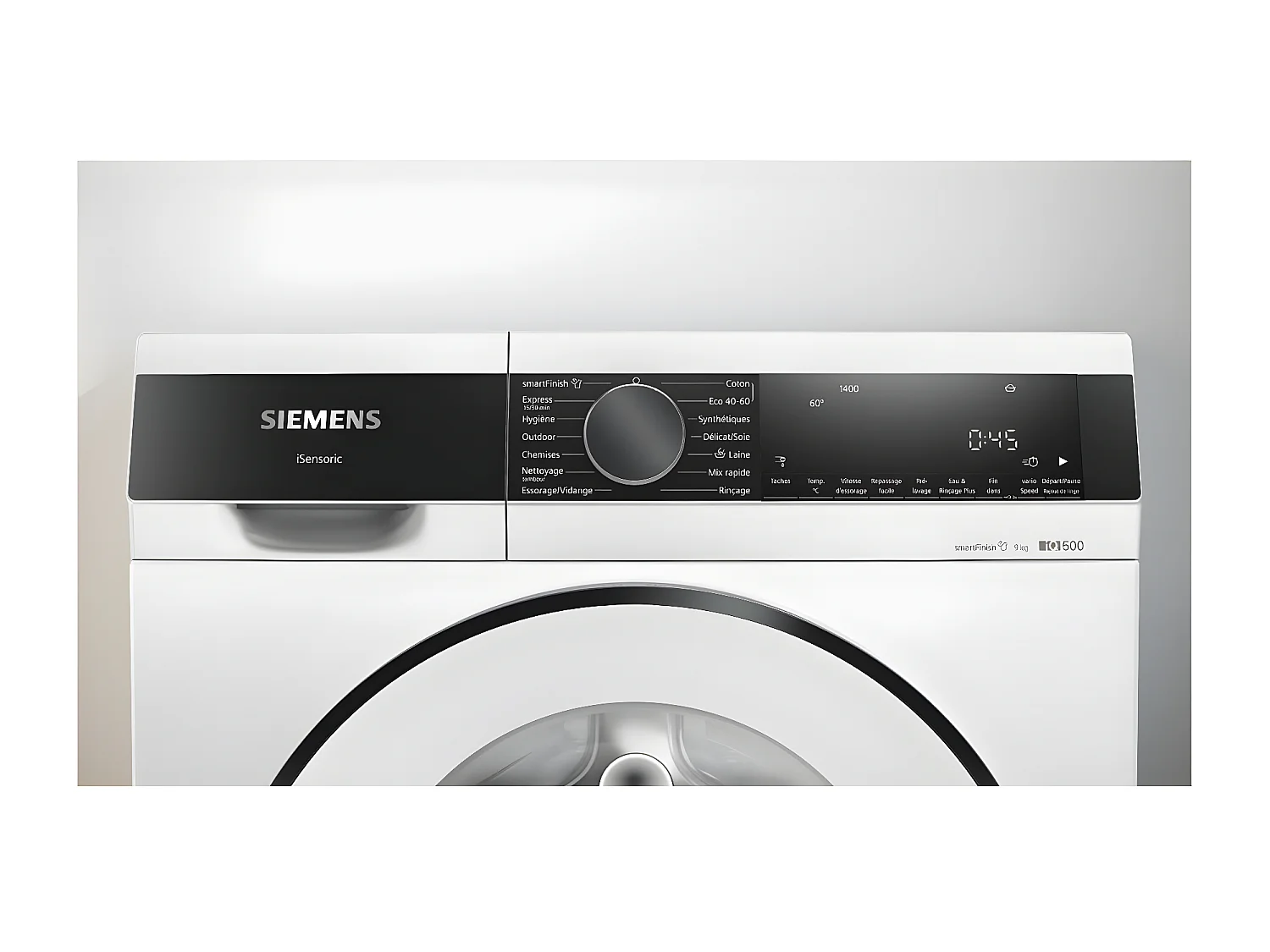 Siemens Lave-linge hublot 9kg 1400 trs/min blanc - WG44G2Z0FR