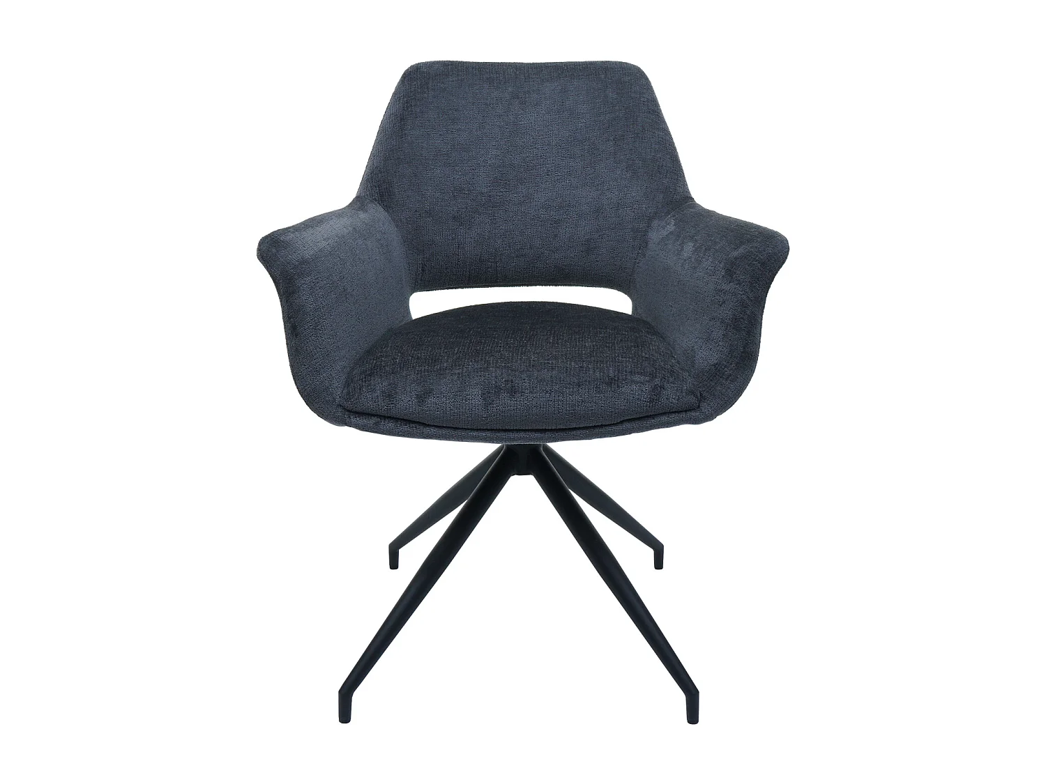 Set van 6 eetkamerstoelen MCW-M53,  donkergrijs