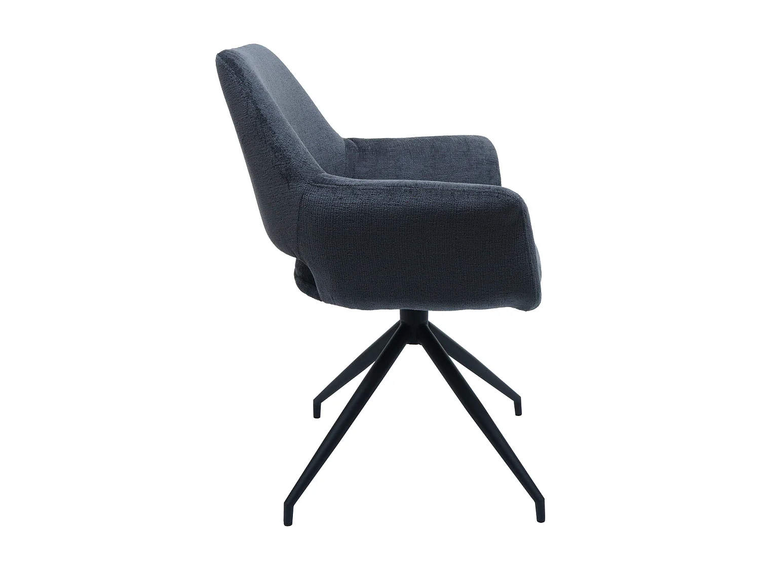 Set van 6 eetkamerstoelen MCW-M53,  donkergrijs