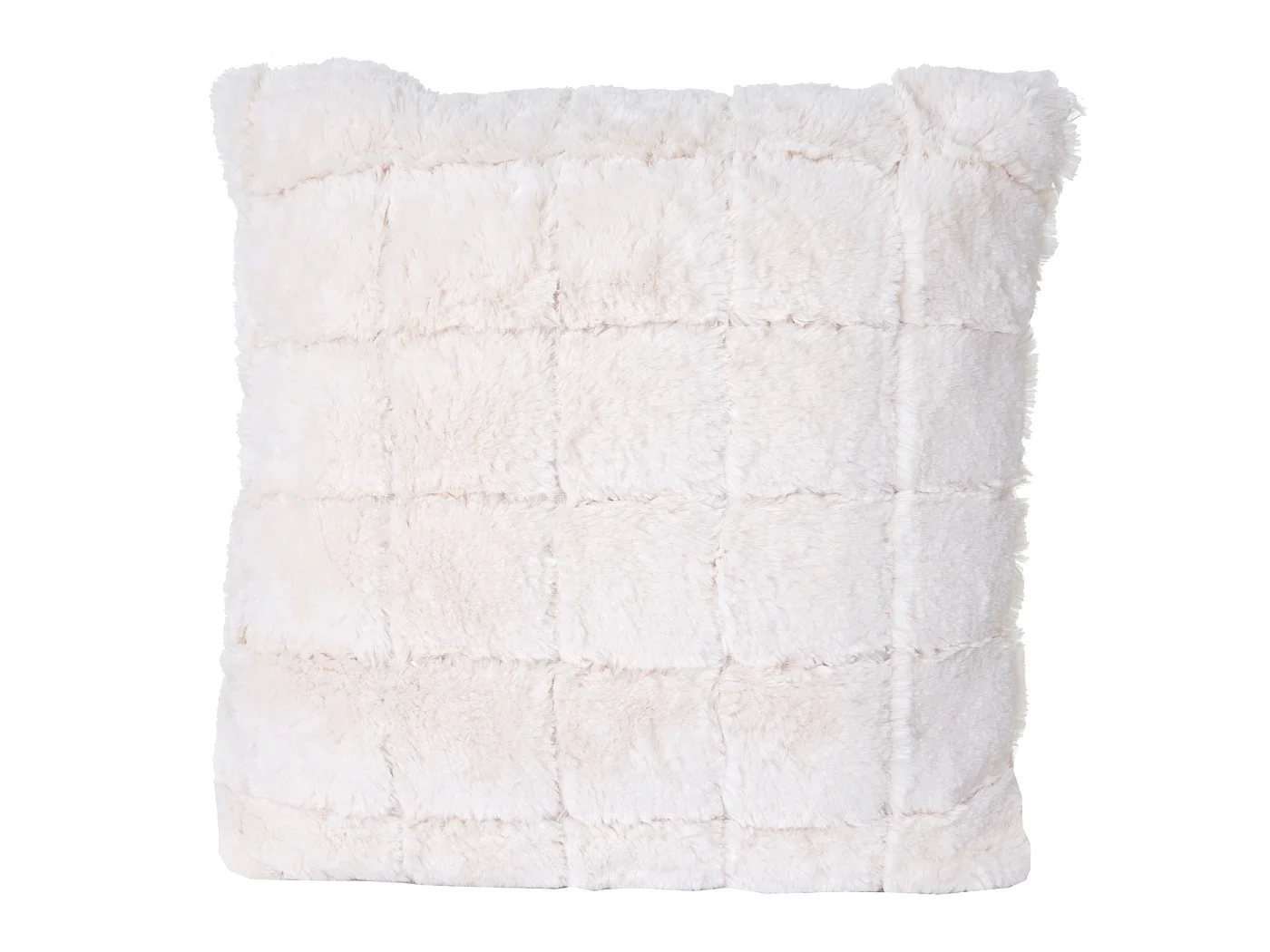 Set coperta copriletto con cuscino decorativo Karo T776 poliestere bianco