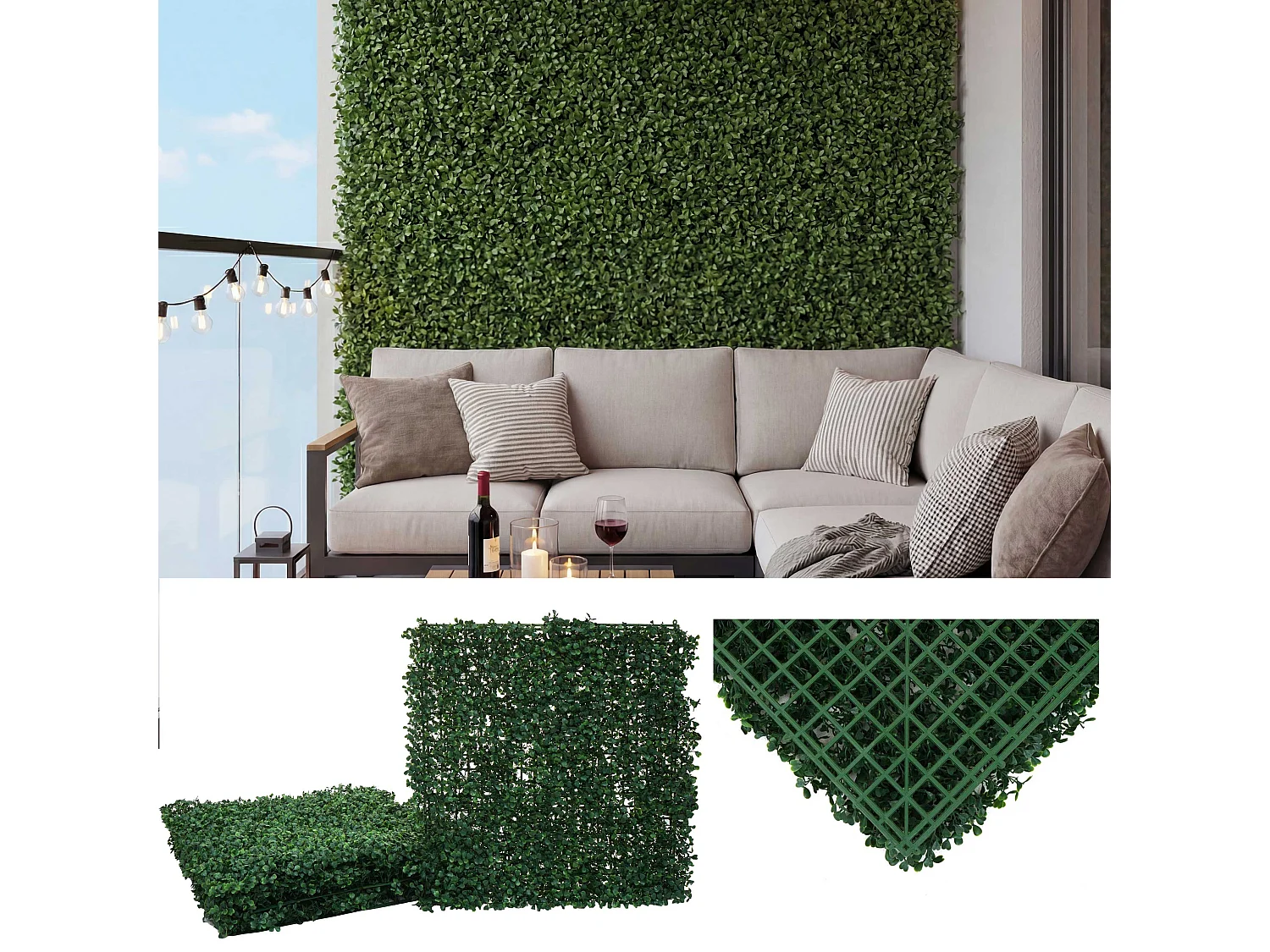 Płytka ścienna MCW-L78,  bukszpan zielony