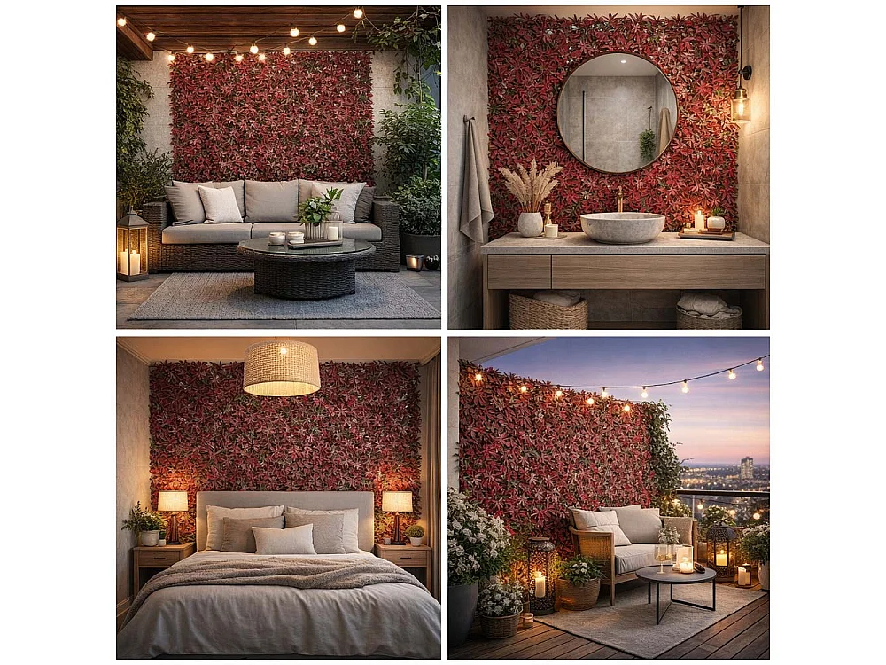 Płytka ścienna MCW-L78,  klon czerwony